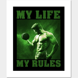 My life my rules Posters and Art